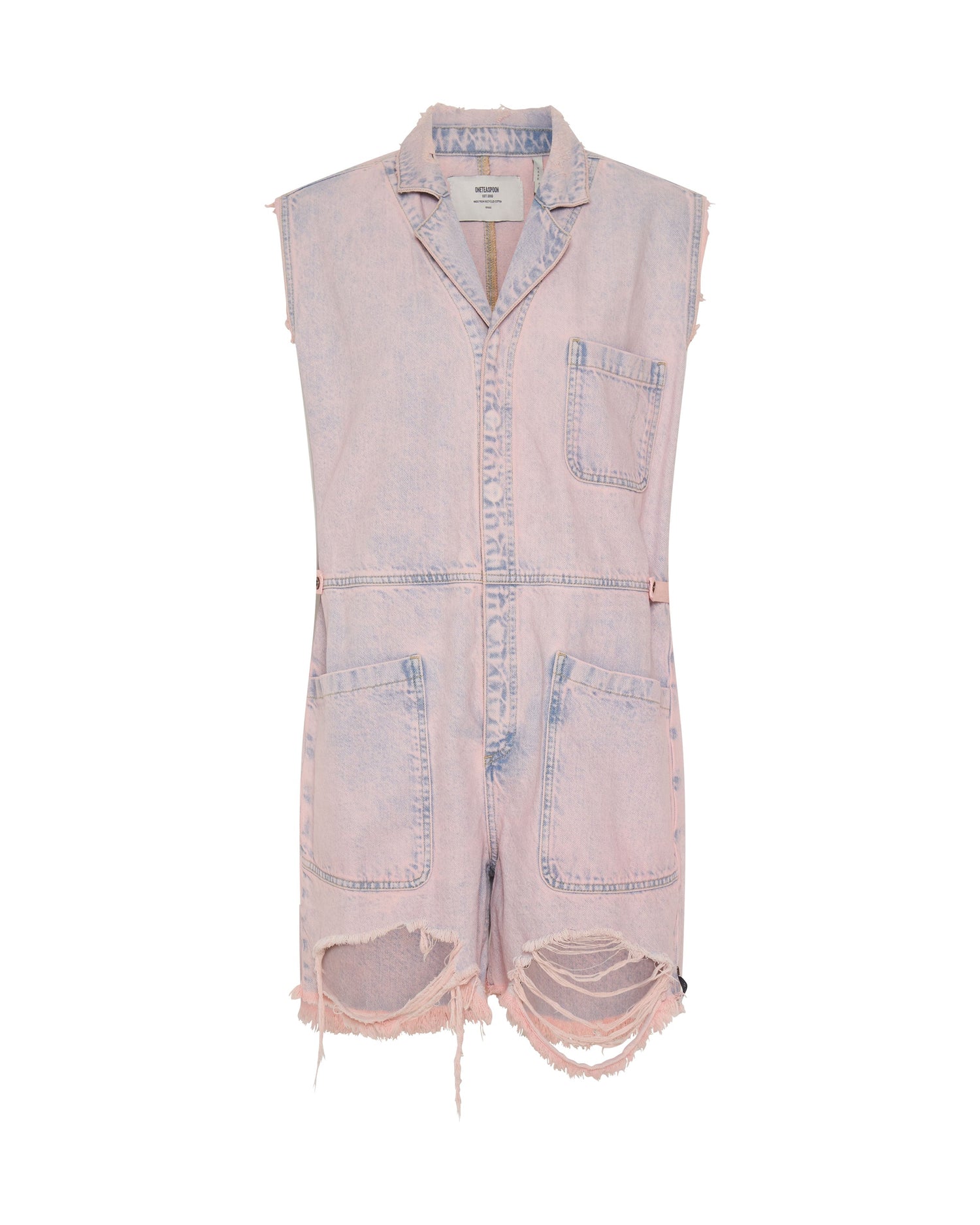 Outlet Sale Women's Jumpsuits Palisades Denim Overalls - Pink Haze