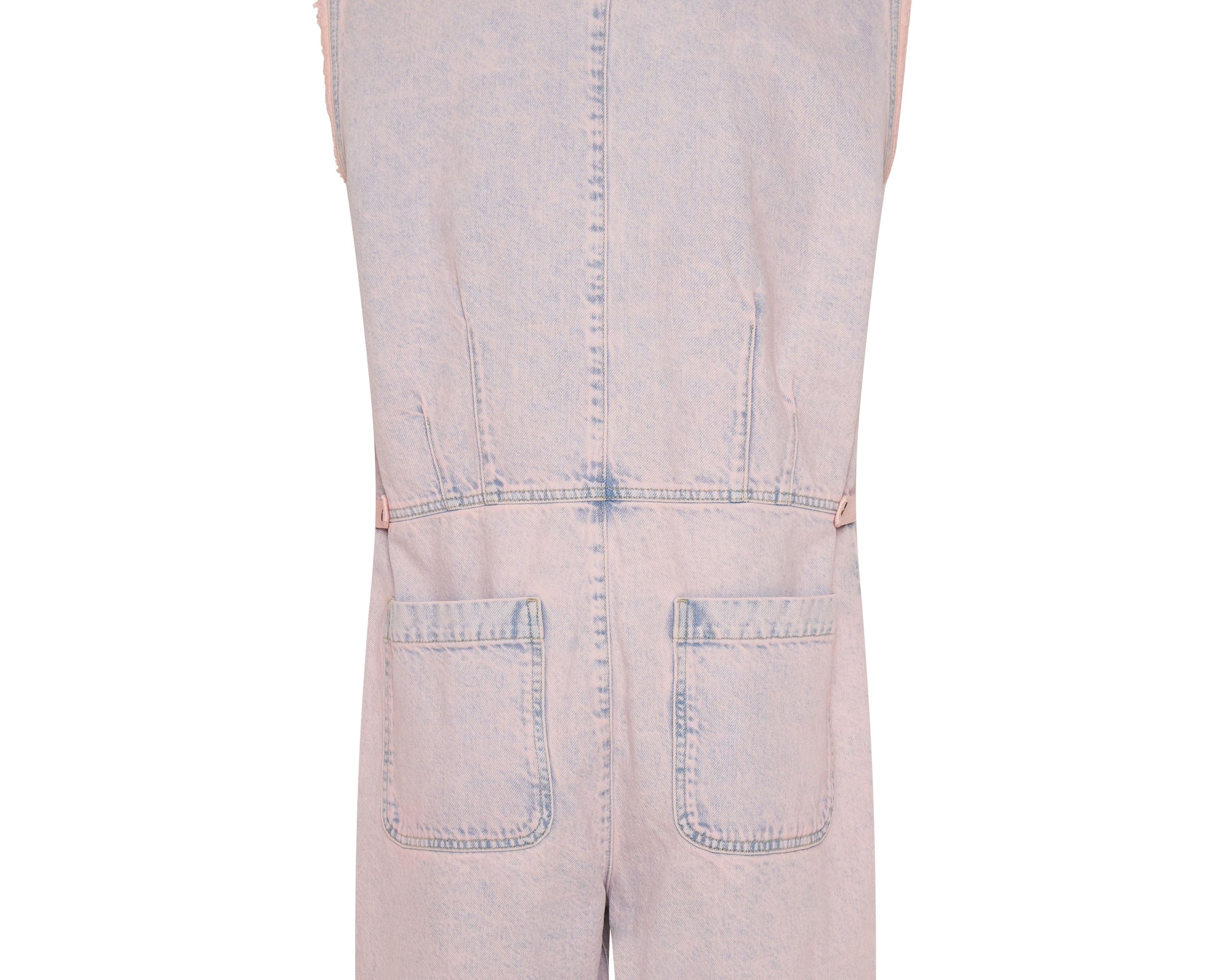 Palisades Denim Overalls - Pink Haze