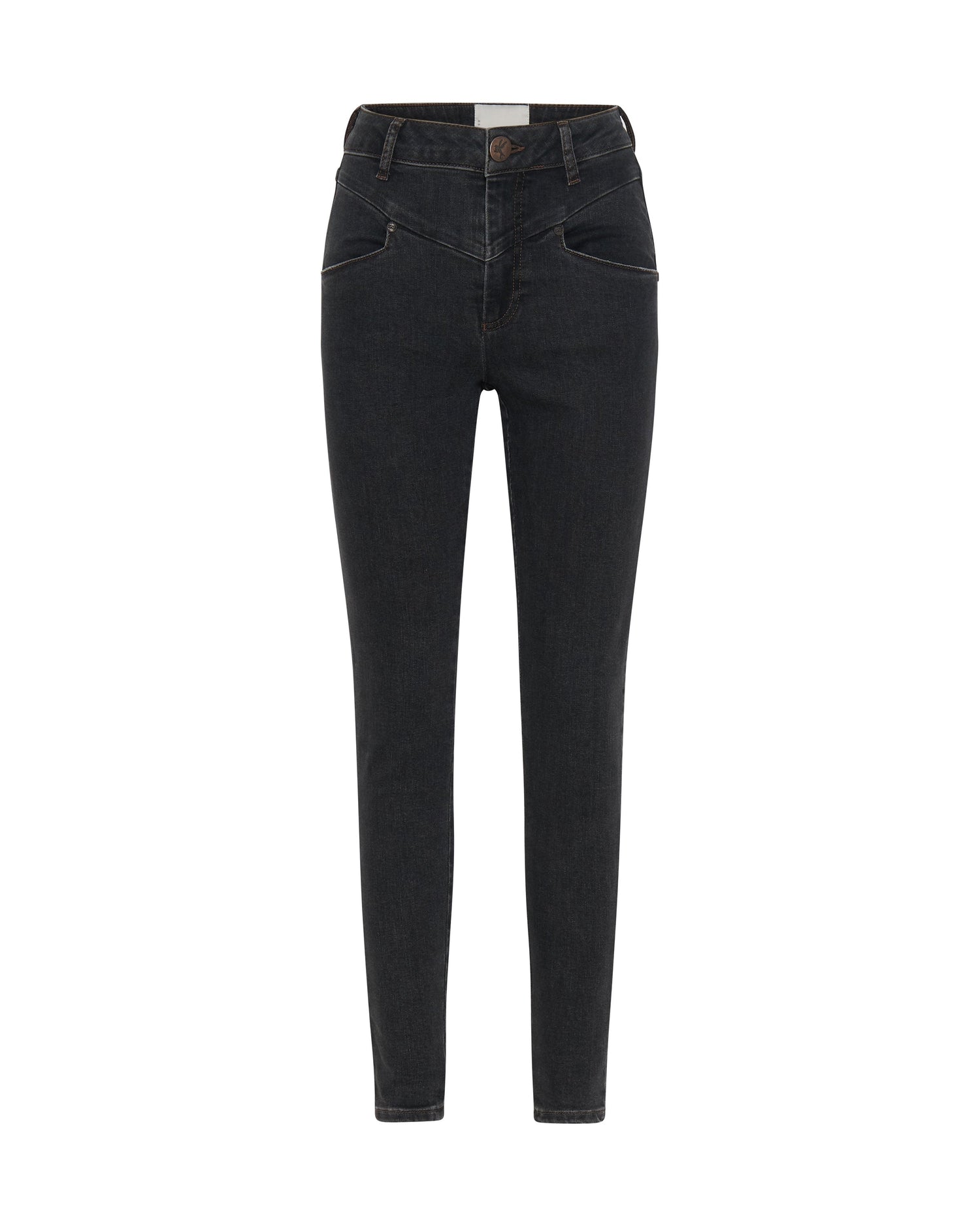 Last Stock Freebirds Ii Low Waist Stretch Skinny Denim Jeans - Worn Black