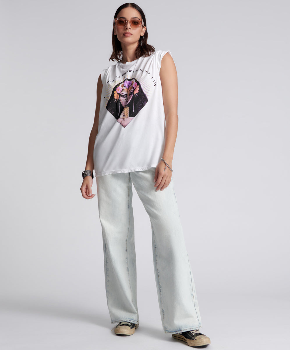 Outlet Sale Women's Jeans Jackson Mid Waist Wide Leg Denim Jeans - Florence