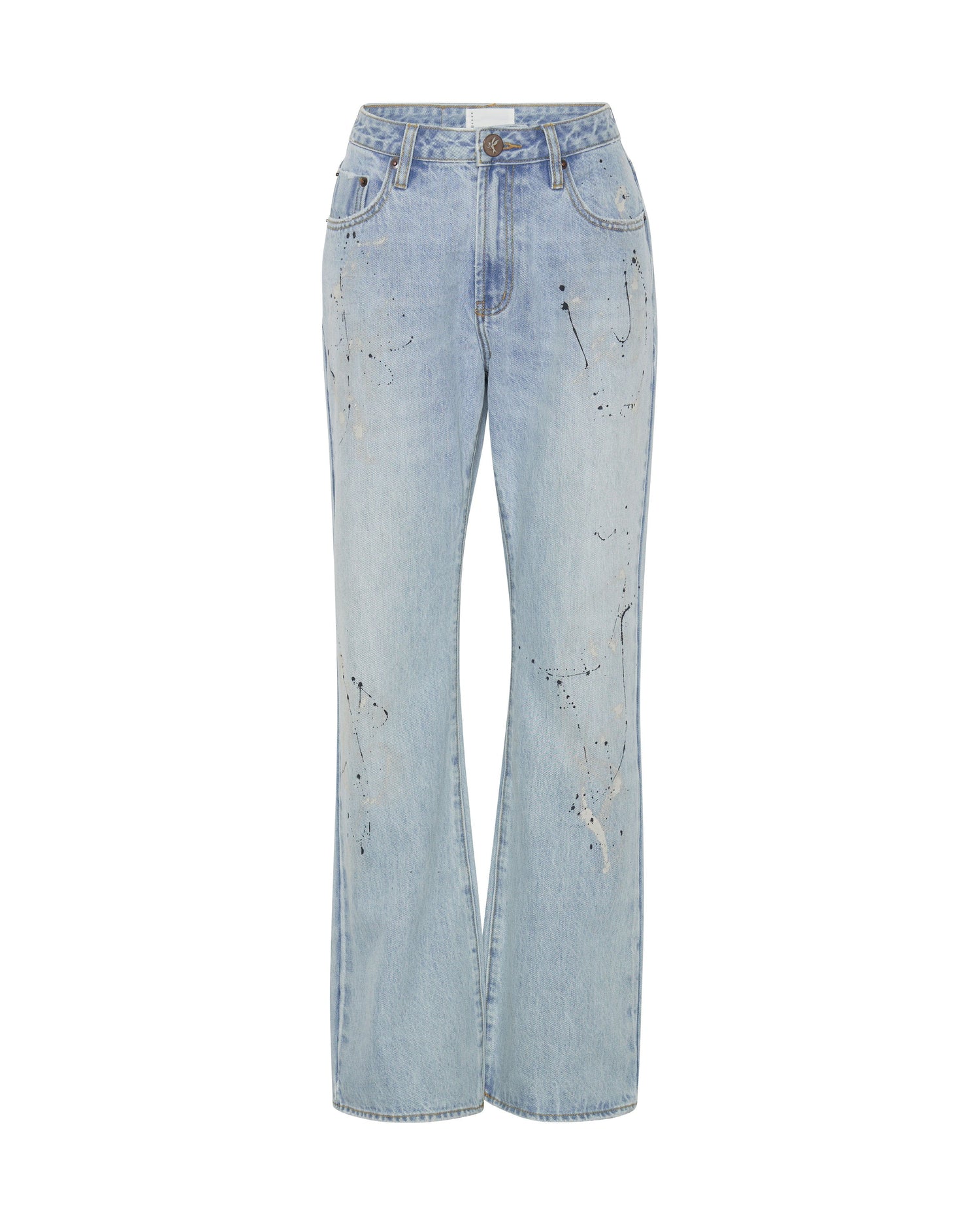 Last Stock Charlie High Waist Slim Flared Denim Jeans - Fleetwood Artiste