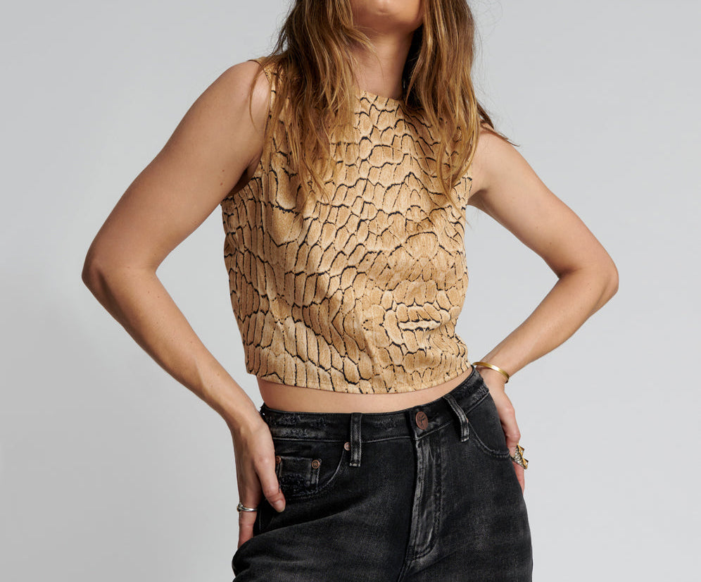 Delusion New World Top - Snake