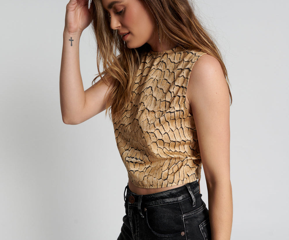 Delusion New World Top - Snake