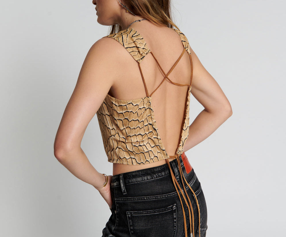 Delusion New World Top - Snake