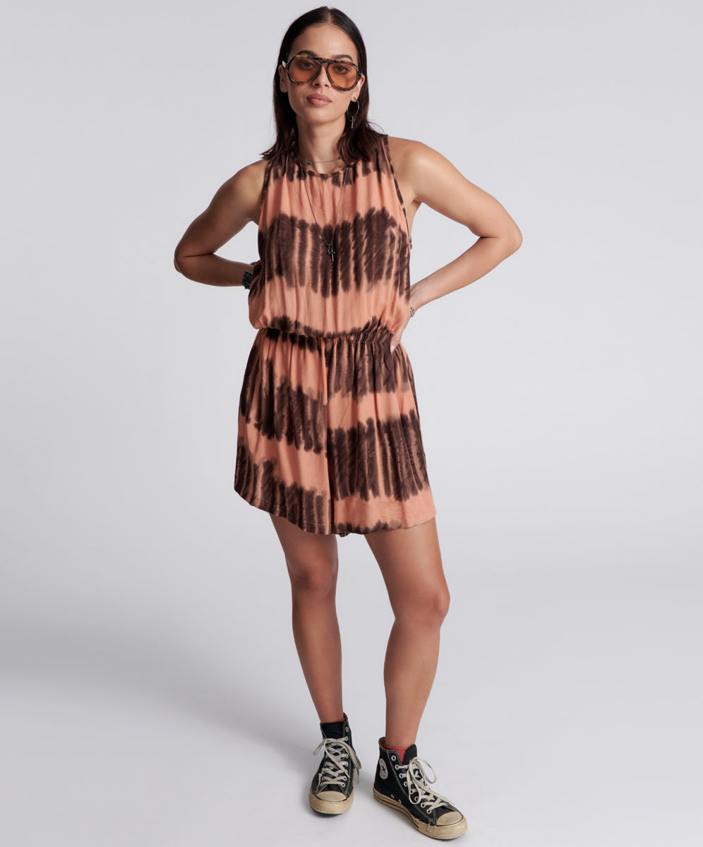 Last Stock Day Party Playsuit - Acid Trip