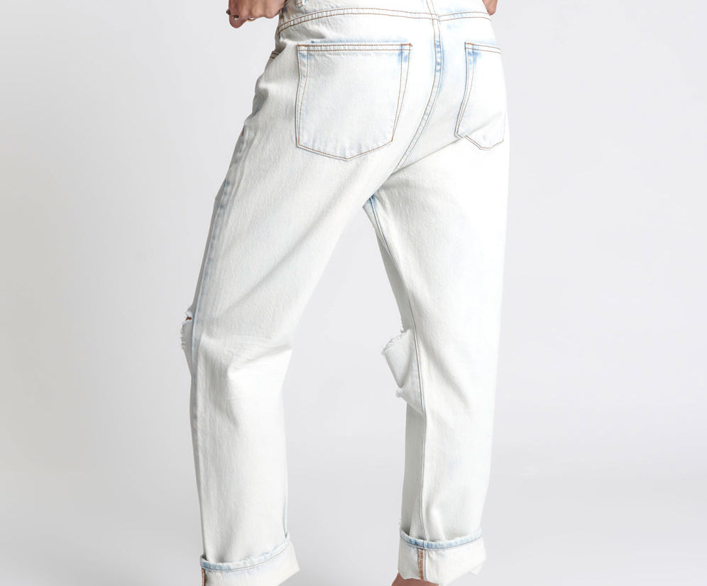 Bandits Low Waist Boyfriend Denim Jeans - Florence