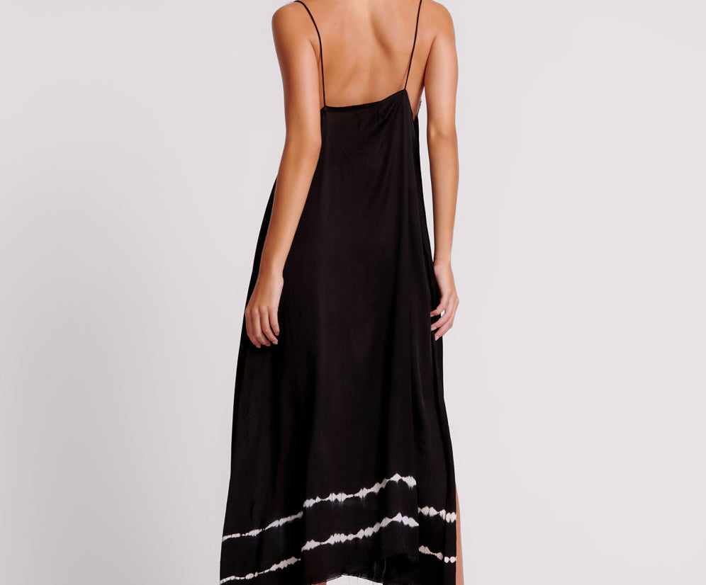 ECLIPSE HAND DYED DELIRIOUS MAXI SLIP DRESS