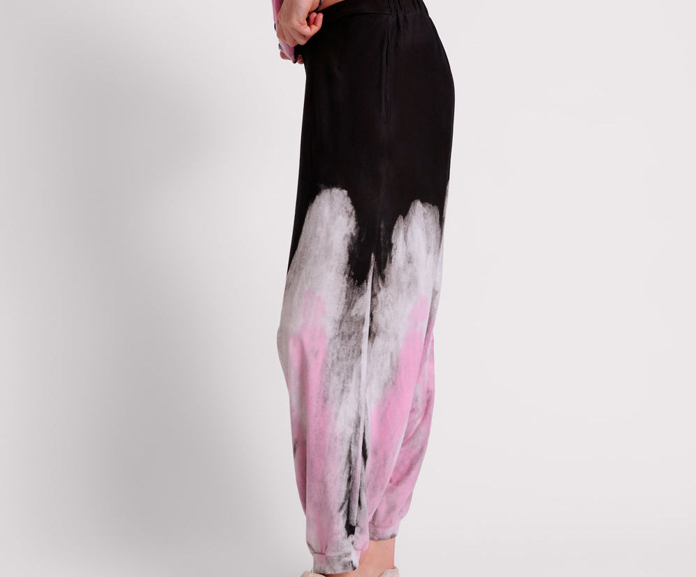 HAND DYED ICECREAM DYNAMIC HAREM PANTS