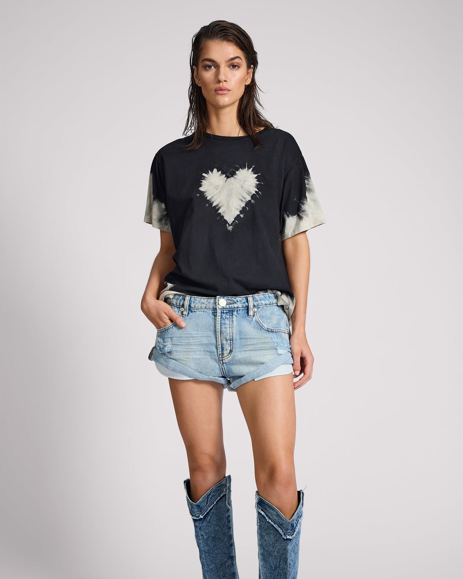 Women's Low Waist Bandits Denim Shorts Bandits Low Waist Denim Shorts - Kansas Blue