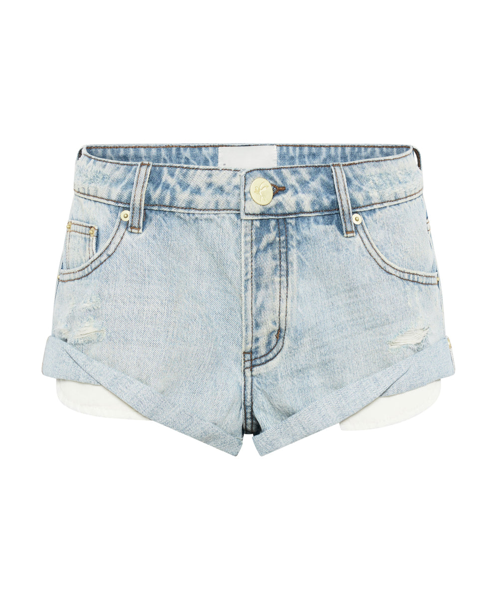 Women's Low Waist Bandits Denim Shorts Bandits Low Waist Denim Shorts - Kansas Blue