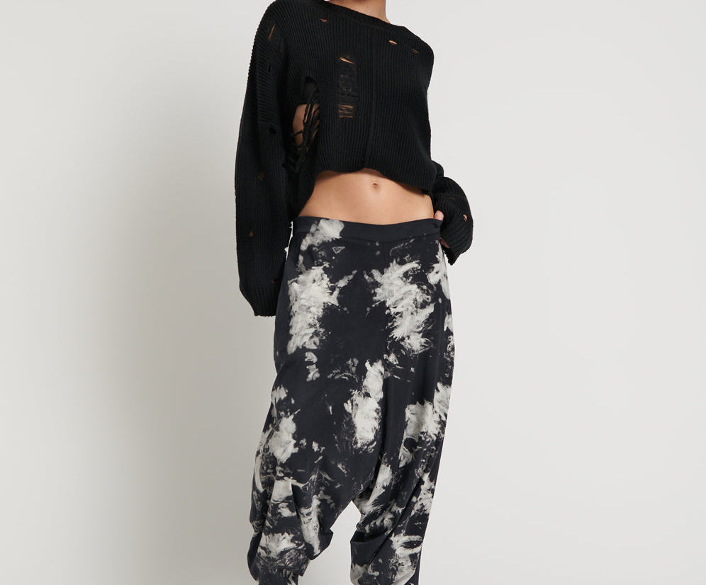 TIE DYE ORGANIC HAREM PANT
