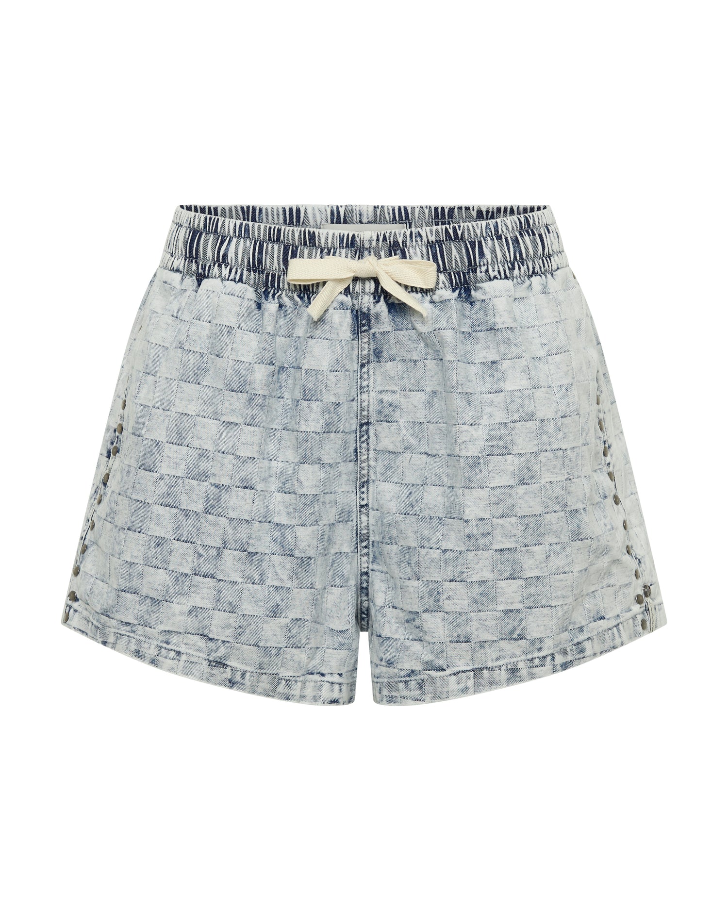 Outlet Sale Denim Shorts Boxer Low Waist Denim Shorts - Acid Check