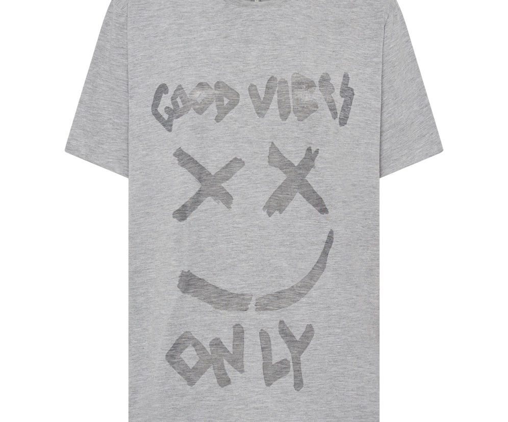 GOOD VIBES ONLY OVERSIZED TEE