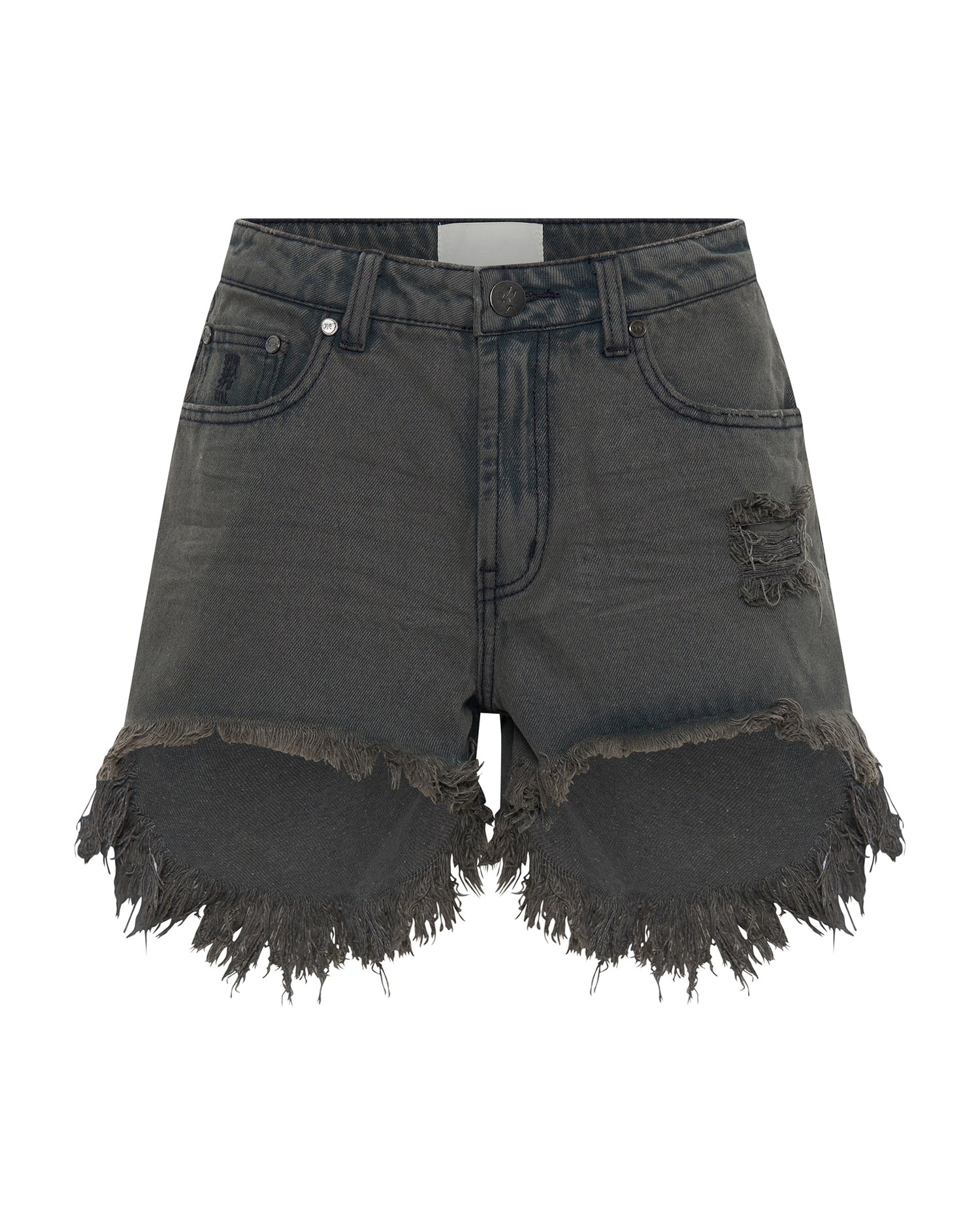 Outlet Bonitas High Waist Denim Shorts - Storme