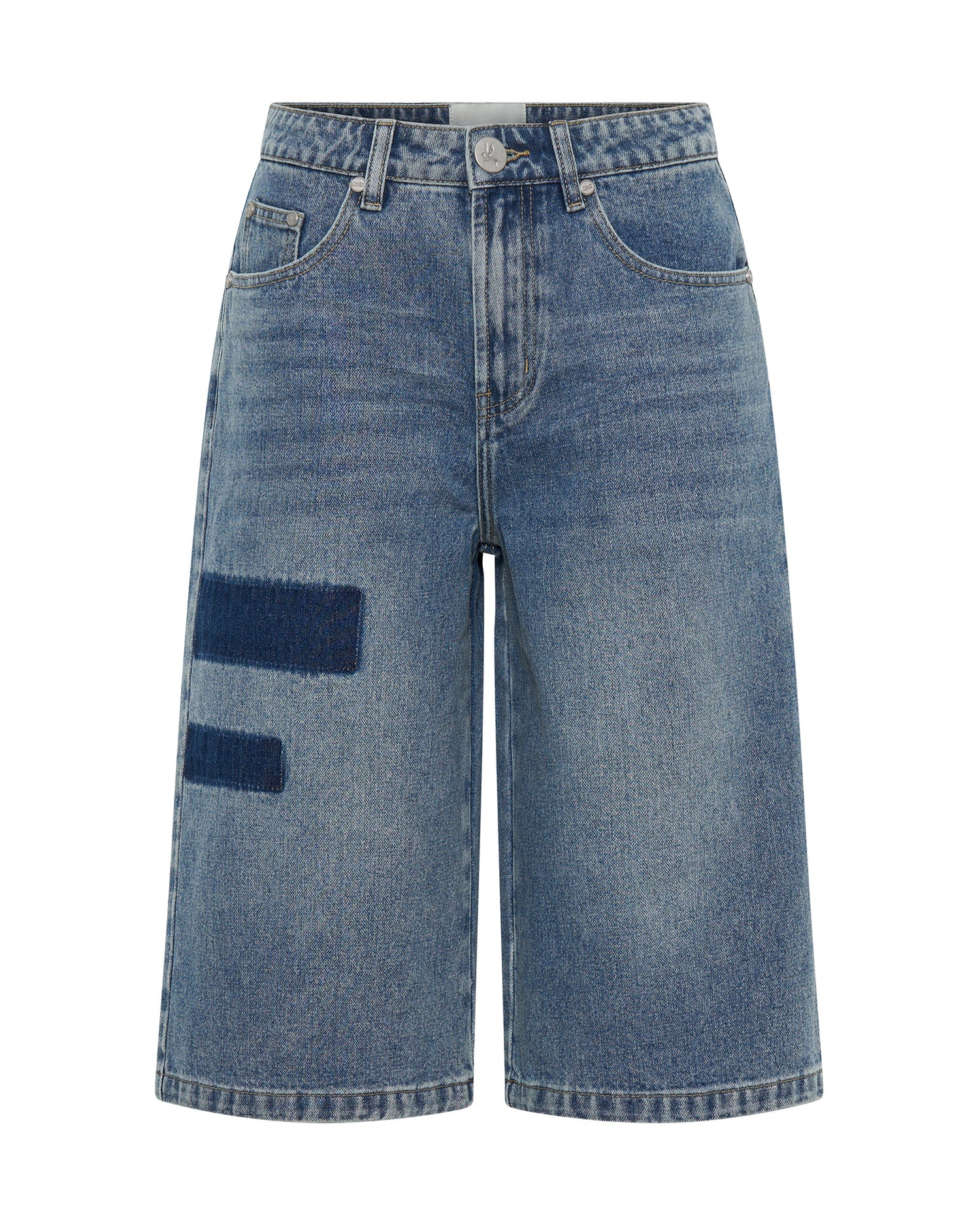 Last Stock 720'S Mid Waist Super Long Length Shorts - Cobaine
