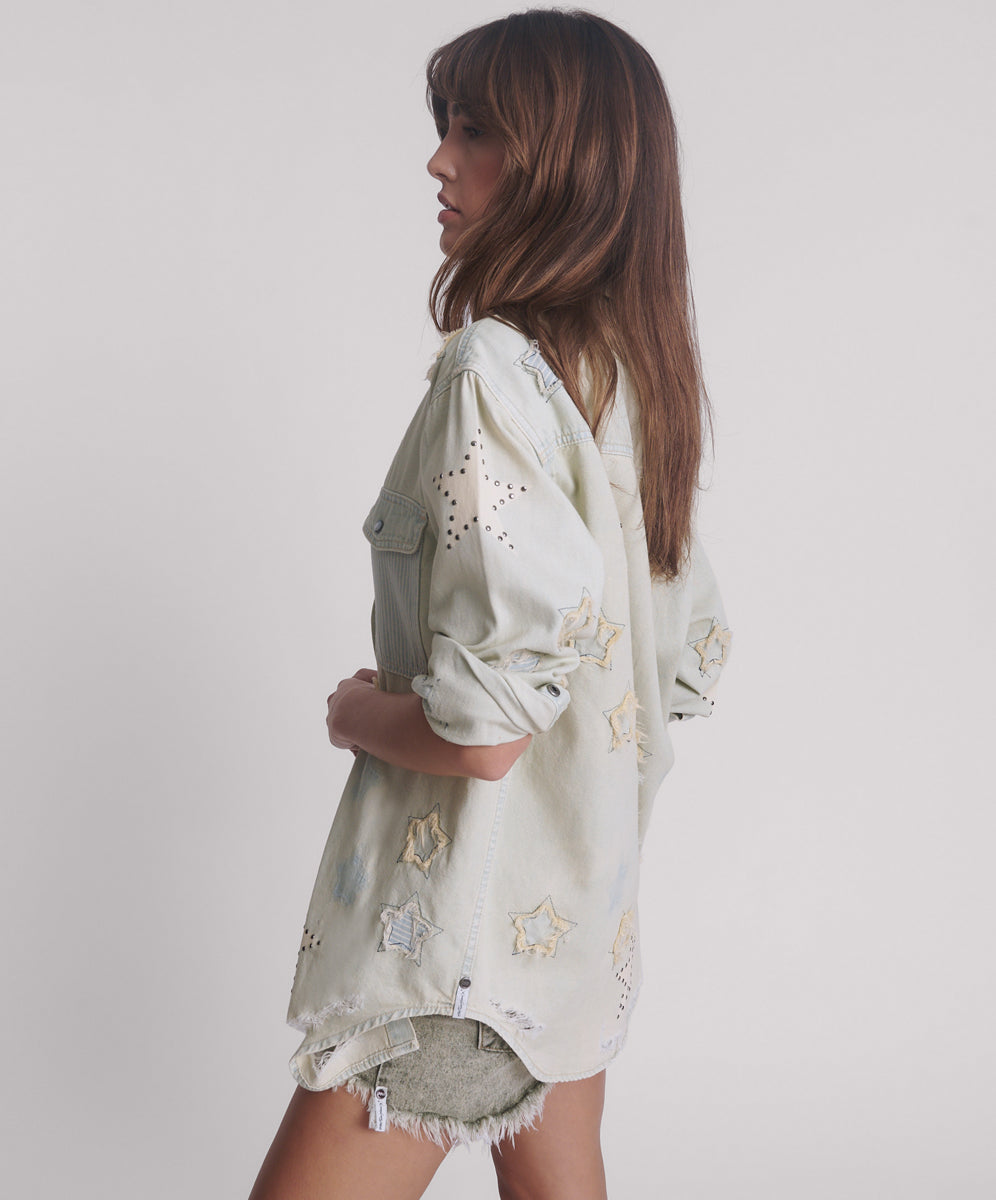 Women's Denim Shirts Everyday Denim Shirt - Sundae Star
