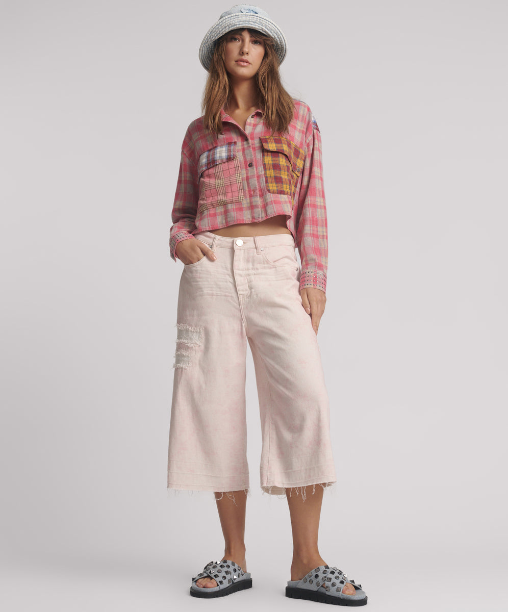 Products 720'S Mid Waist Super Long Length Shorts - Young Love