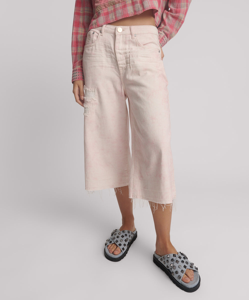 Products 720'S Mid Waist Super Long Length Shorts - Young Love