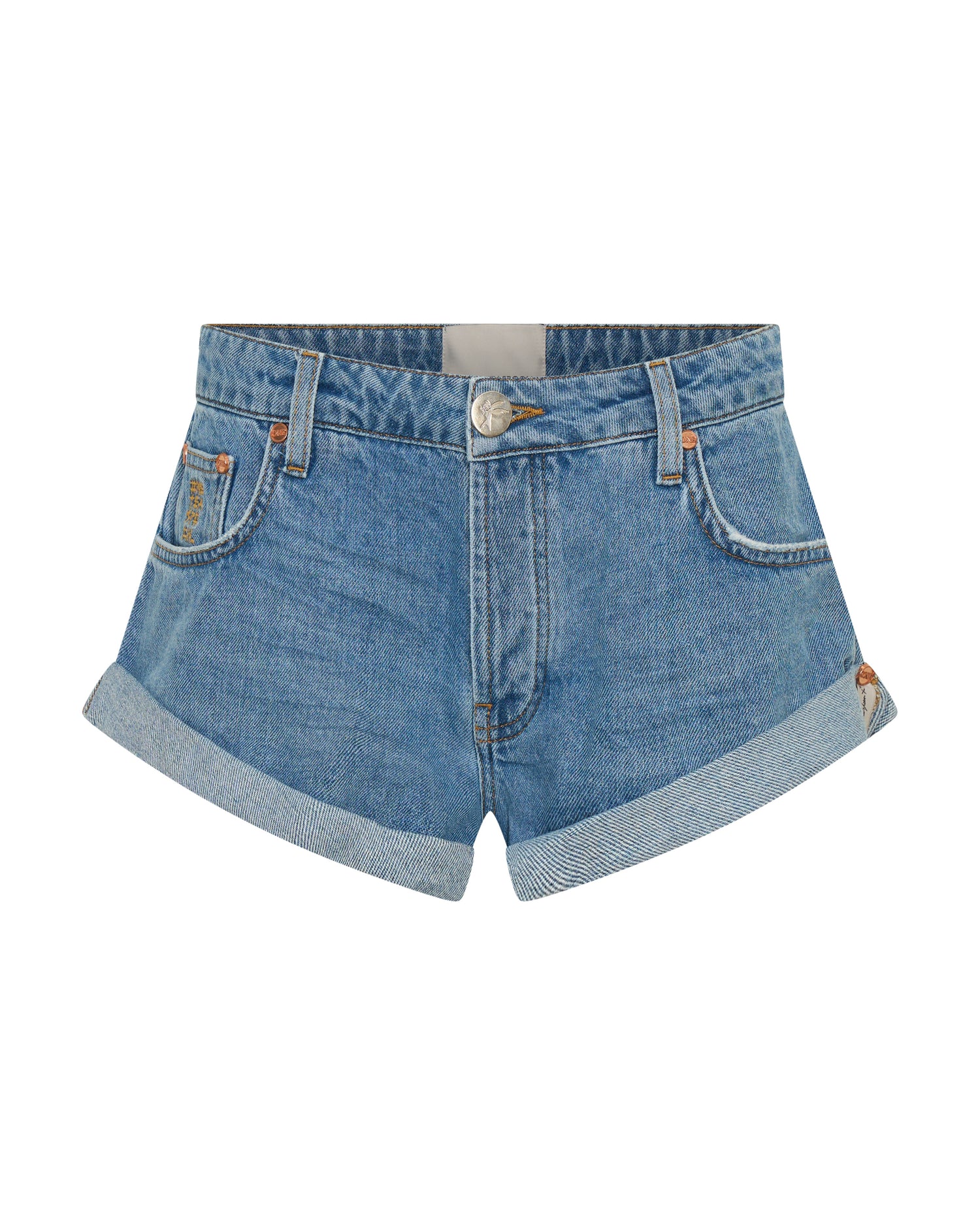 Women's Low Waist Bandits Denim Shorts Bandits Low Waist Denim Shorts - New Blue