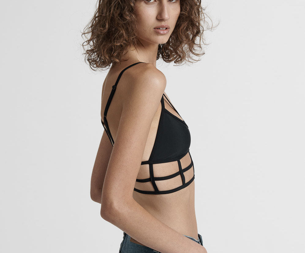 Le Ritz Bodice Top - Black