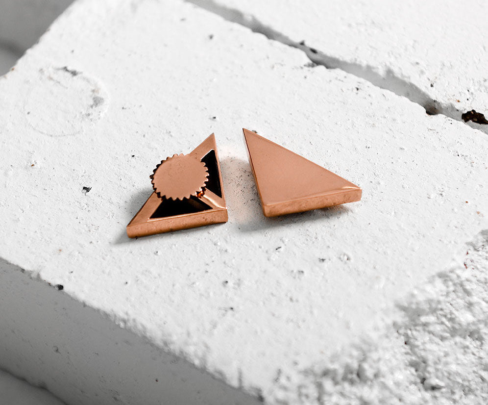 El Rancho Collar Tips - Rose Gold
