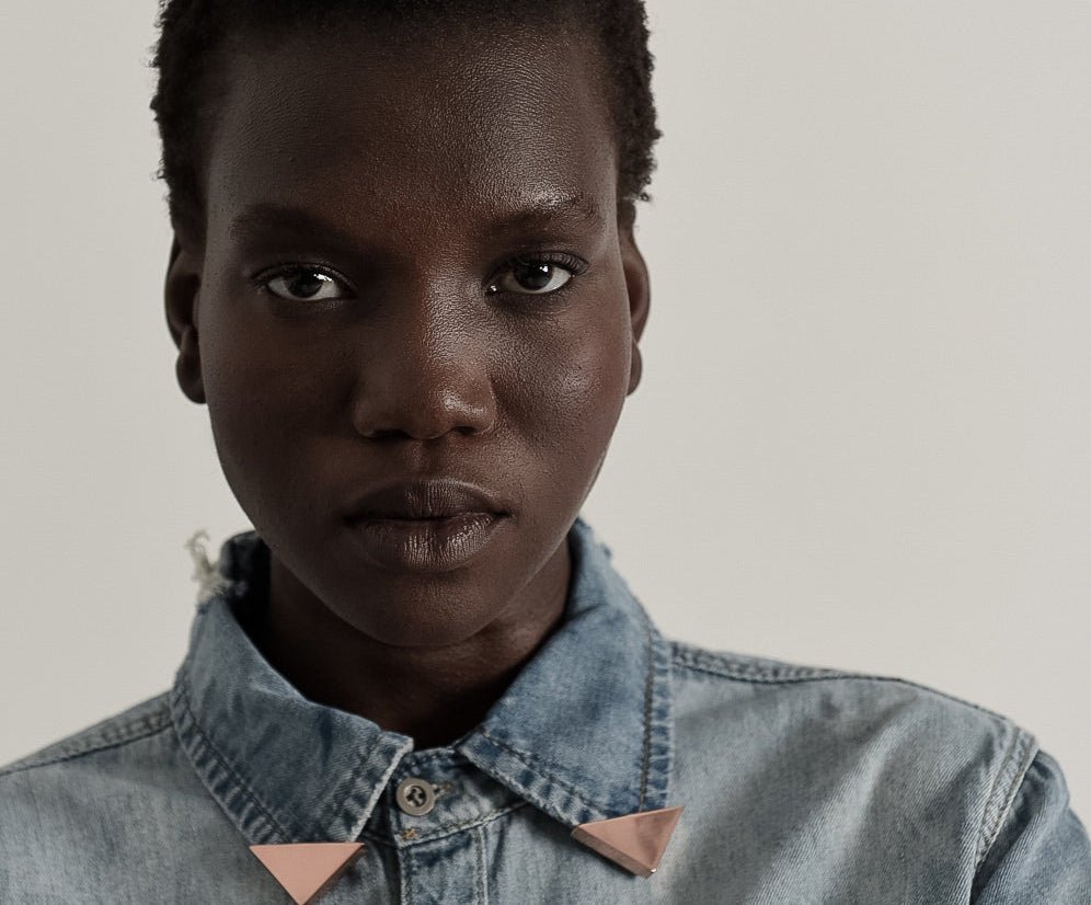 El Rancho Collar Tips - Rose Gold