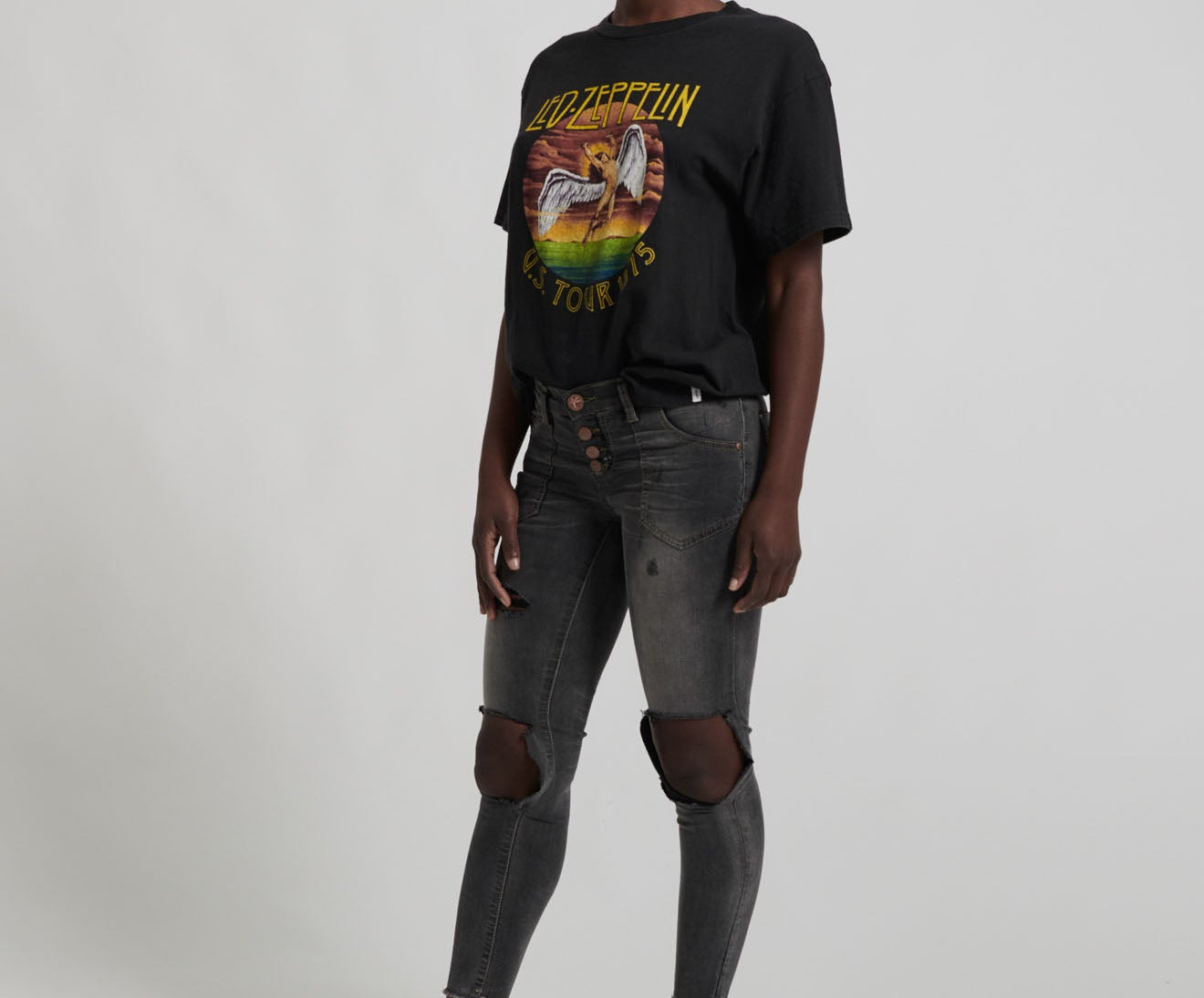 Freebirds Ii Low Waist Stretch Skinny Denim Jeans - Le Duke
