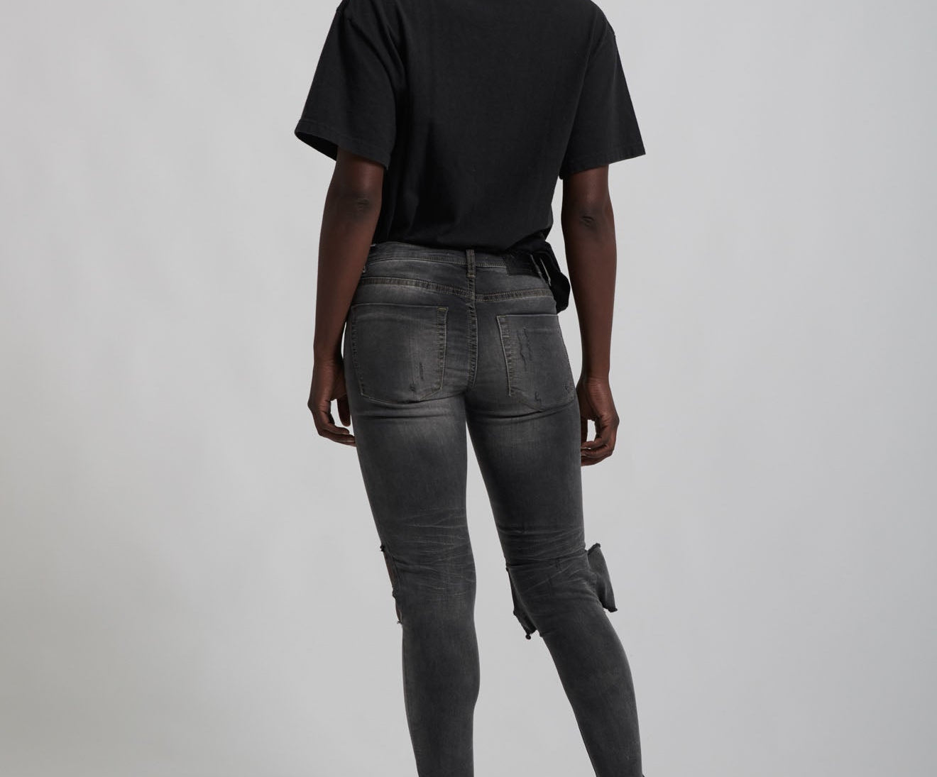 Freebirds Ii Low Waist Stretch Skinny Denim Jeans - Le Duke
