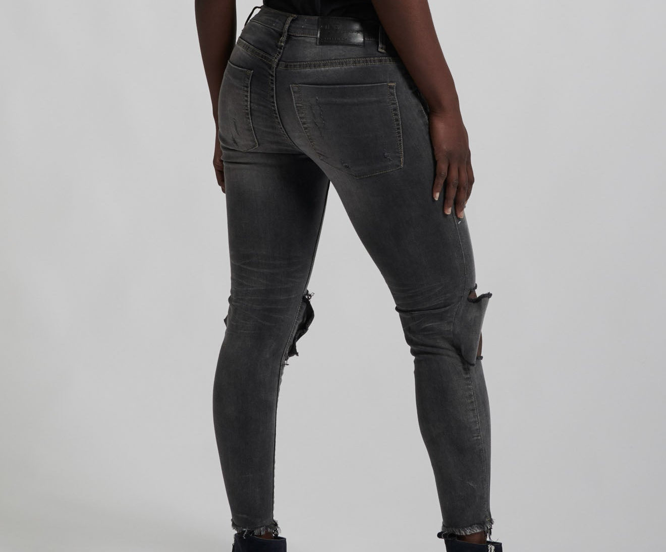 Freebirds Ii Low Waist Stretch Skinny Denim Jeans - Le Duke