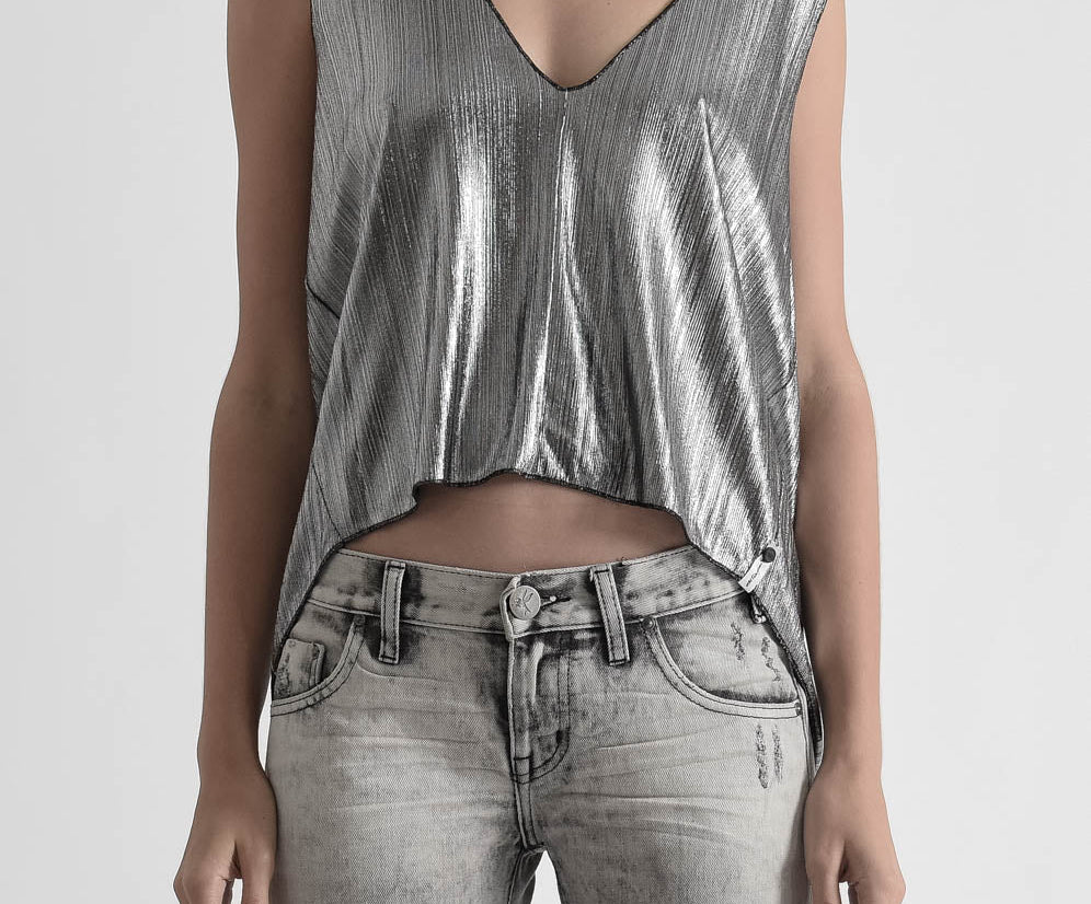 FREEBIRDS LOW WAIST RIGID SKINNY JEANS GREY