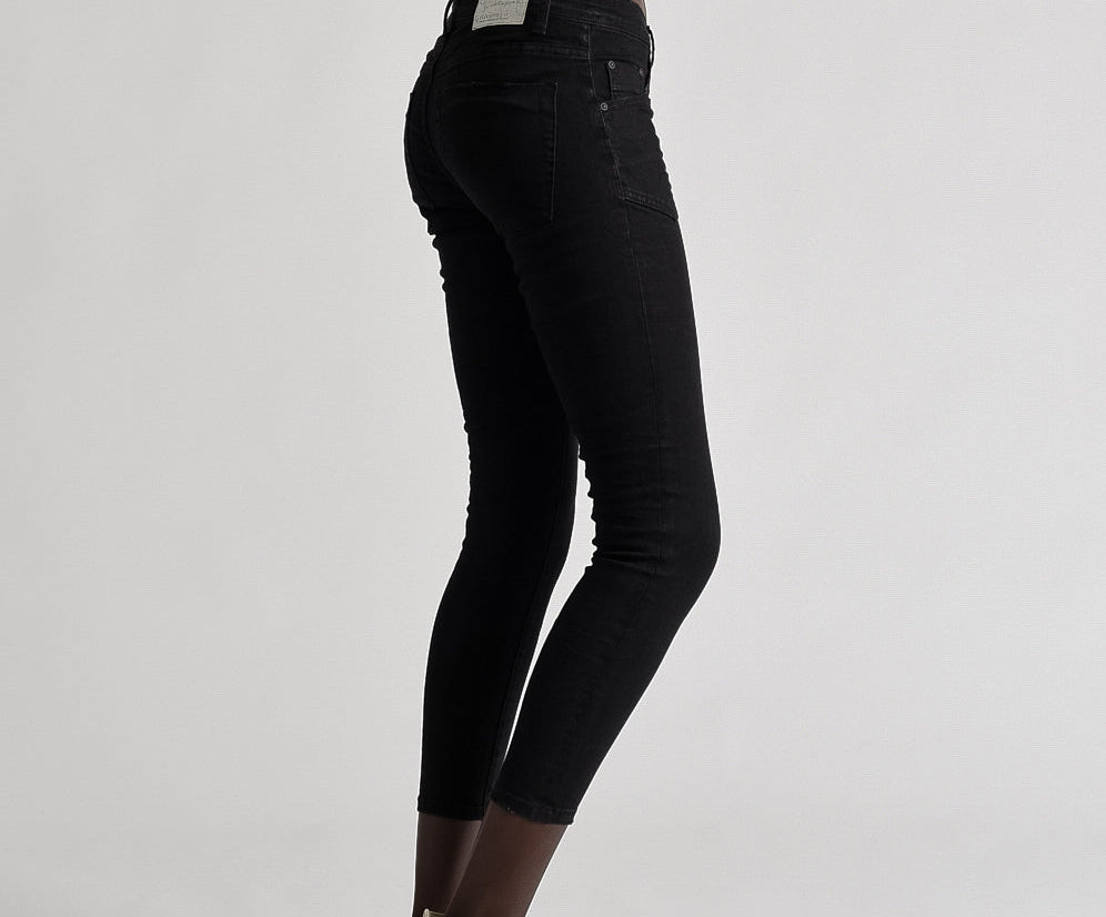 FREEBIRDS II LOW WAIST SKINNY JEAN BLACK