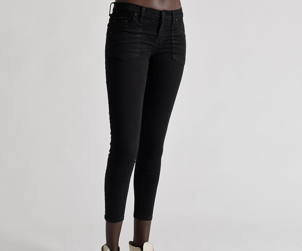 FREEBIRDS II LOW WAIST SKINNY JEAN BLACK