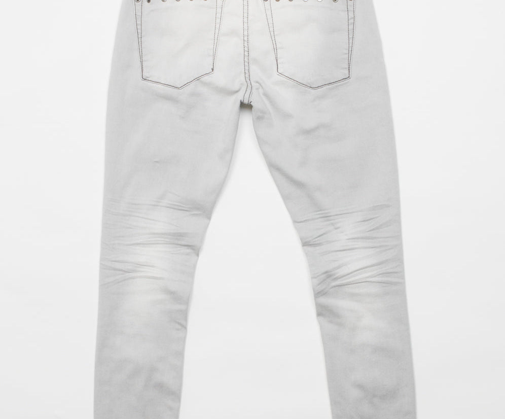 FREEBIRDS II LOW WAIST SKINNY JEAN GREY