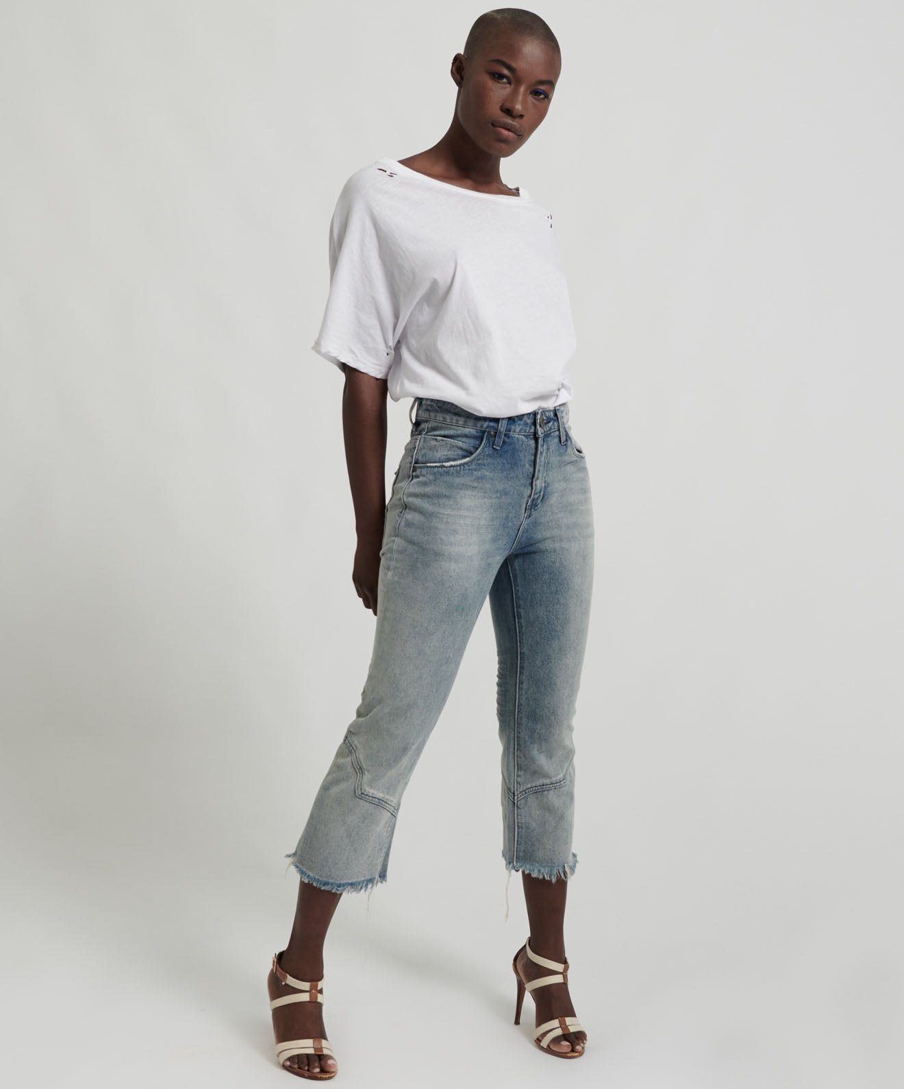 Women's Flare & Bootcut Jeans Kicks Low Waist Kick Flared Denim Jeans - Blue Storm