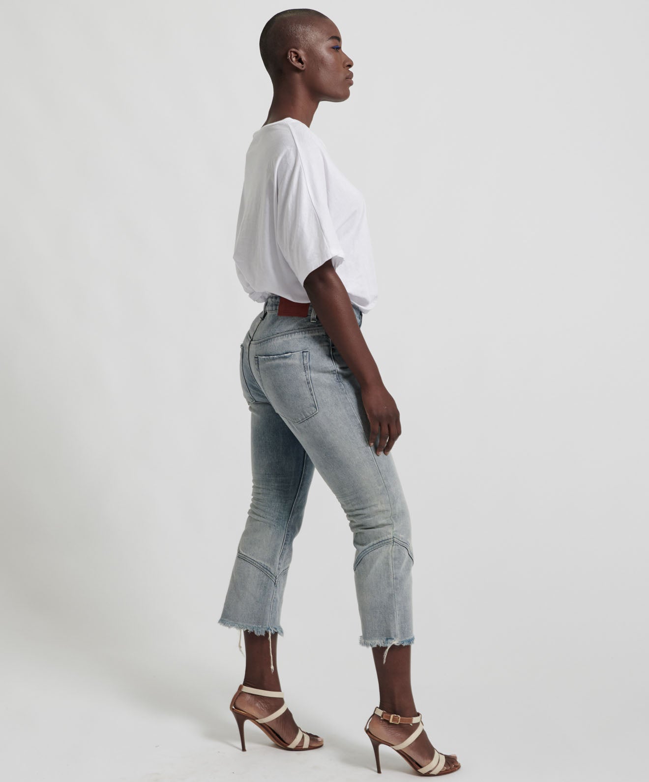 Women's Flare & Bootcut Jeans Kicks Low Waist Kick Flared Denim Jeans - Blue Storm
