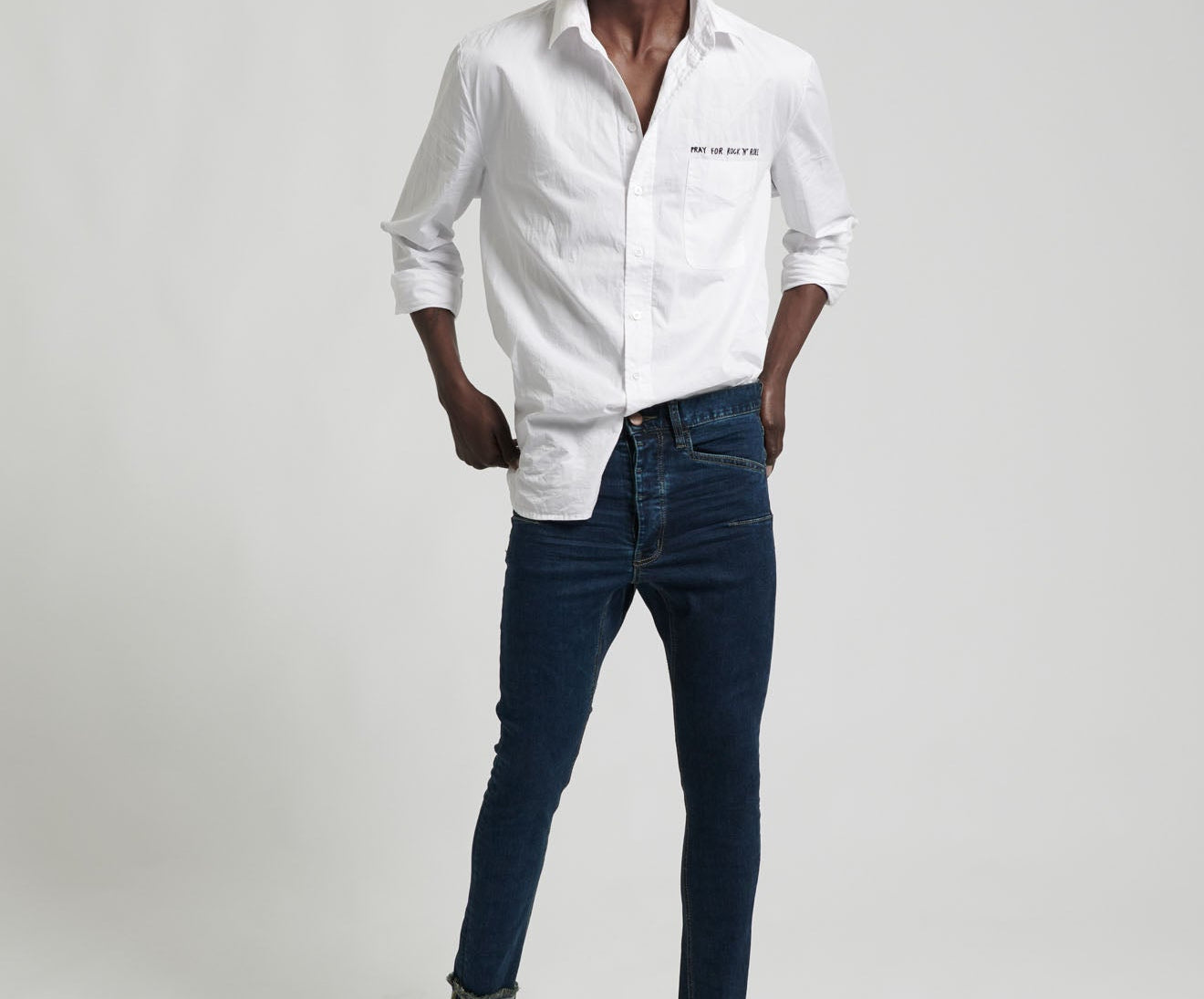 INDIGO MR BONES DENIM JEAN