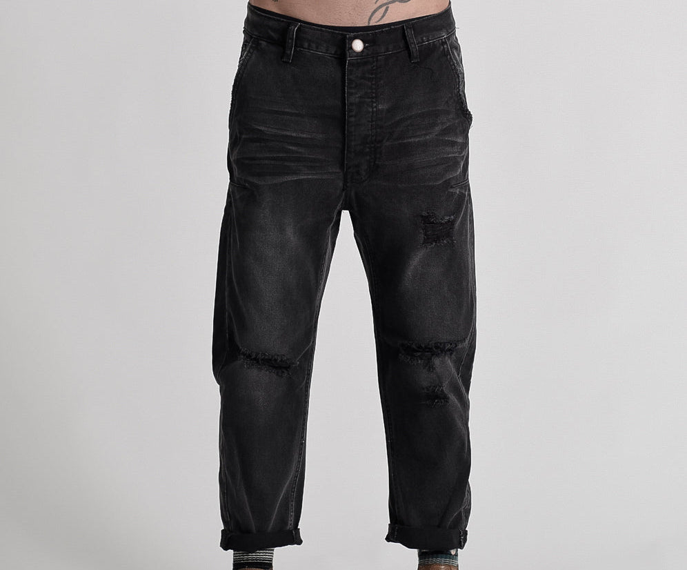 BLACK ANCHOR MR BROWNS DENIM JEANS