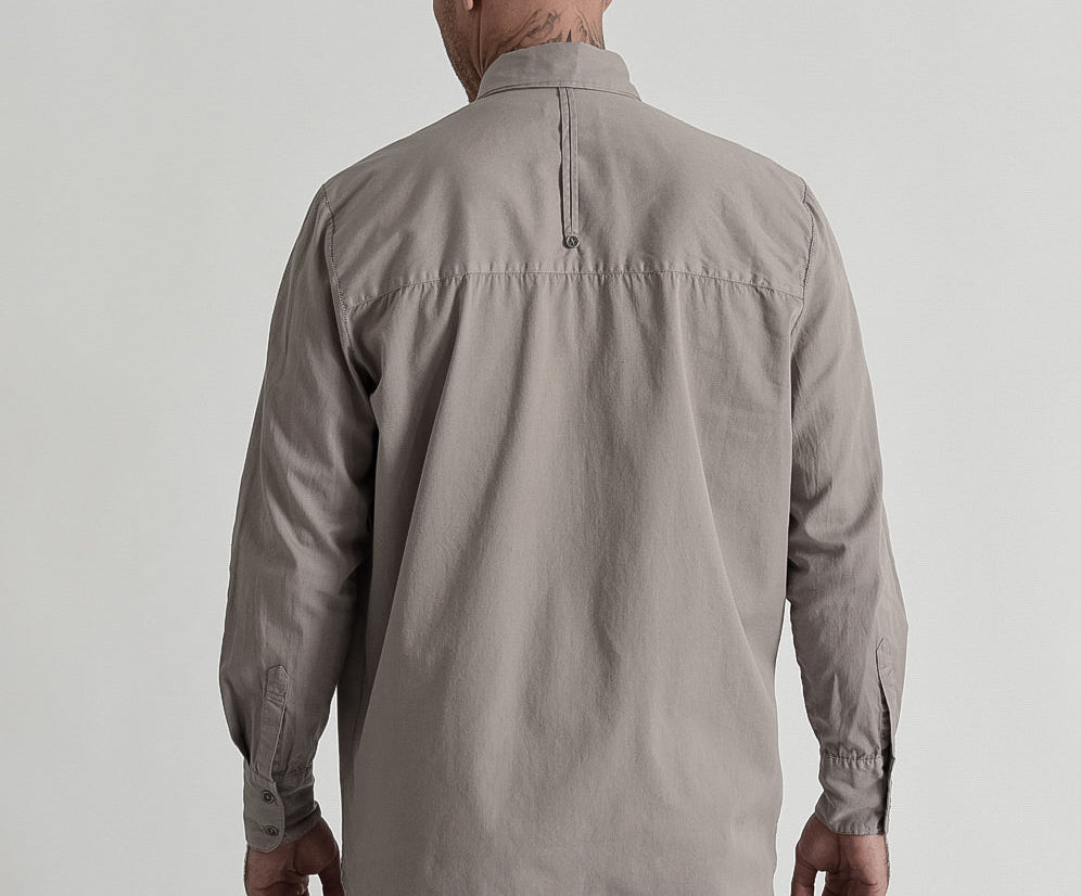 Mens Mr Ringo Shirt - Grey