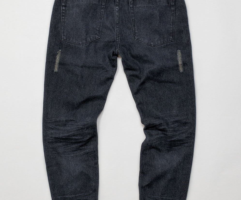 Freebirds Low Waist Rigid Skinny Denim Jeans - Fox Black