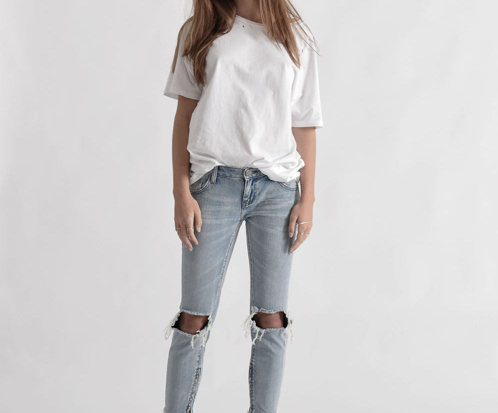 Freebirds Low Waist Rigid Skinny Denim Jeans - Hendrixe