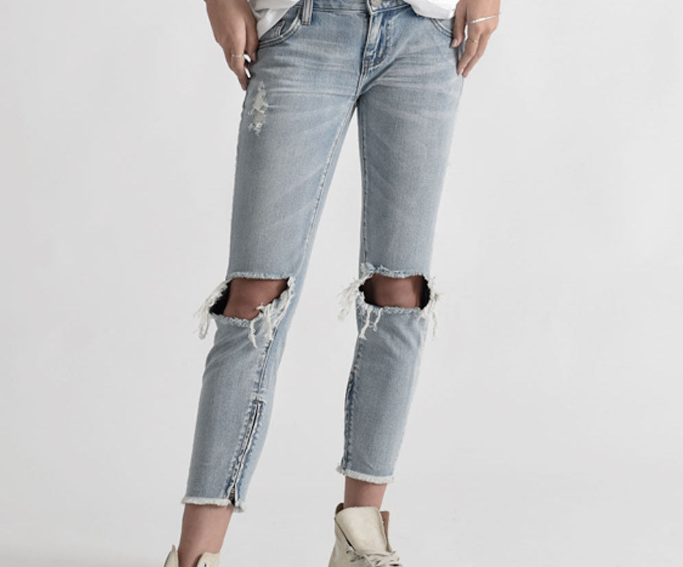Freebirds Low Waist Rigid Skinny Denim Jeans - Hendrixe