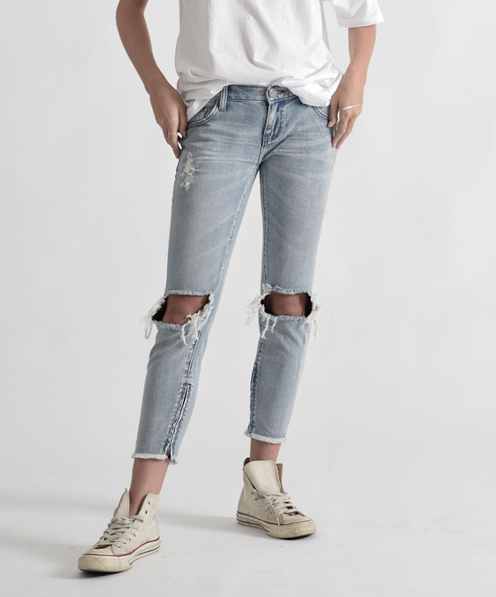 25% Off Sale Freebirds Low Waist Rigid Skinny Denim Jeans - Hendrixe