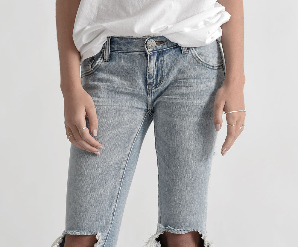 Freebirds Low Waist Rigid Skinny Denim Jeans - Hendrixe