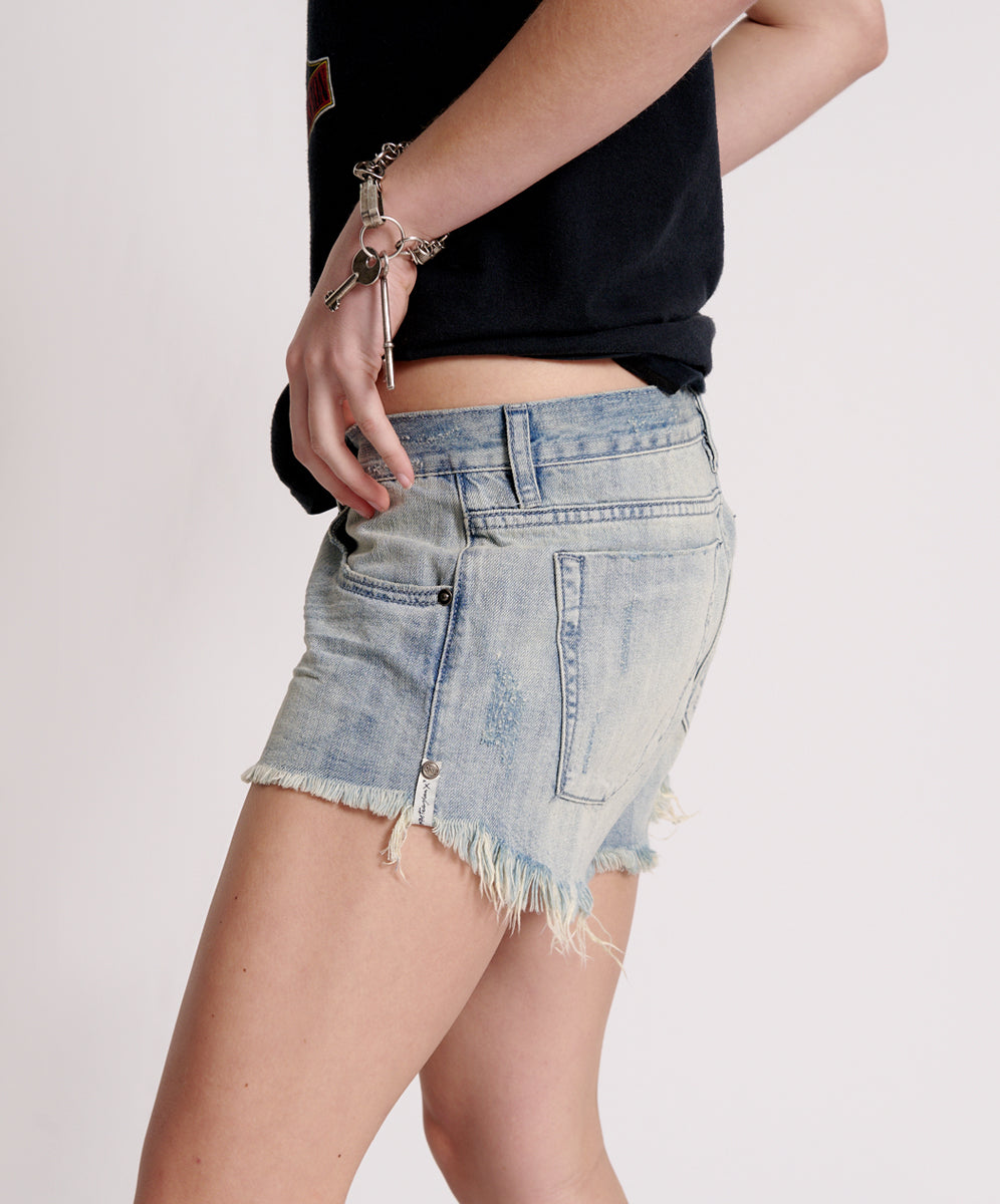 Diamonde Bonita Low Waist Denim Short OneTeaspoon One Teaspoon