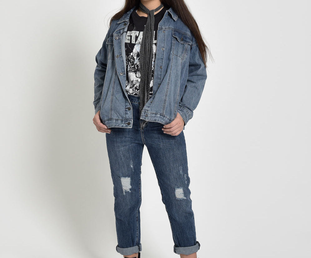 KIDS ALL START DENIM JACKET