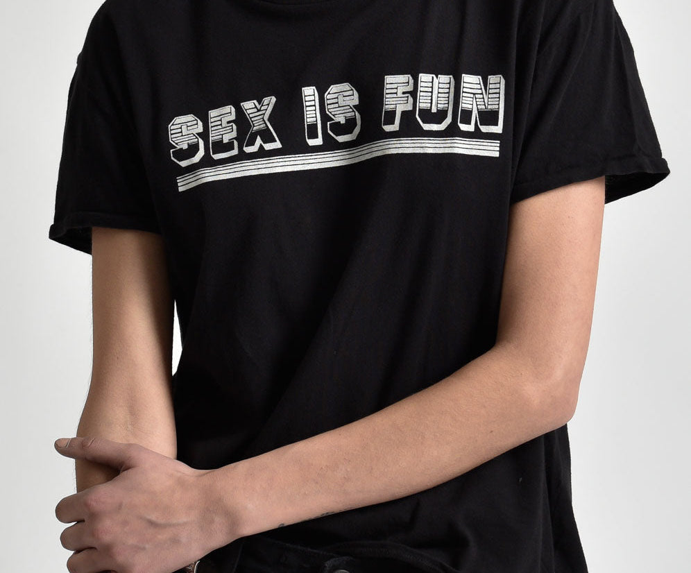 SEX IS FUN TEE BLACK