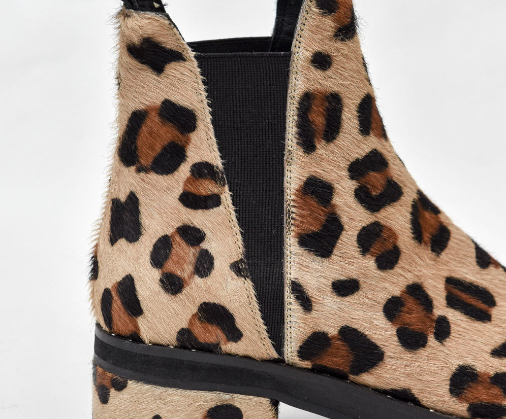 LEOPARD CHELSEA BOOT