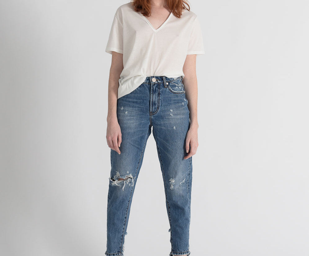 JOHNNY BLUE LEGEND HIGH WAIST MOM JEAN