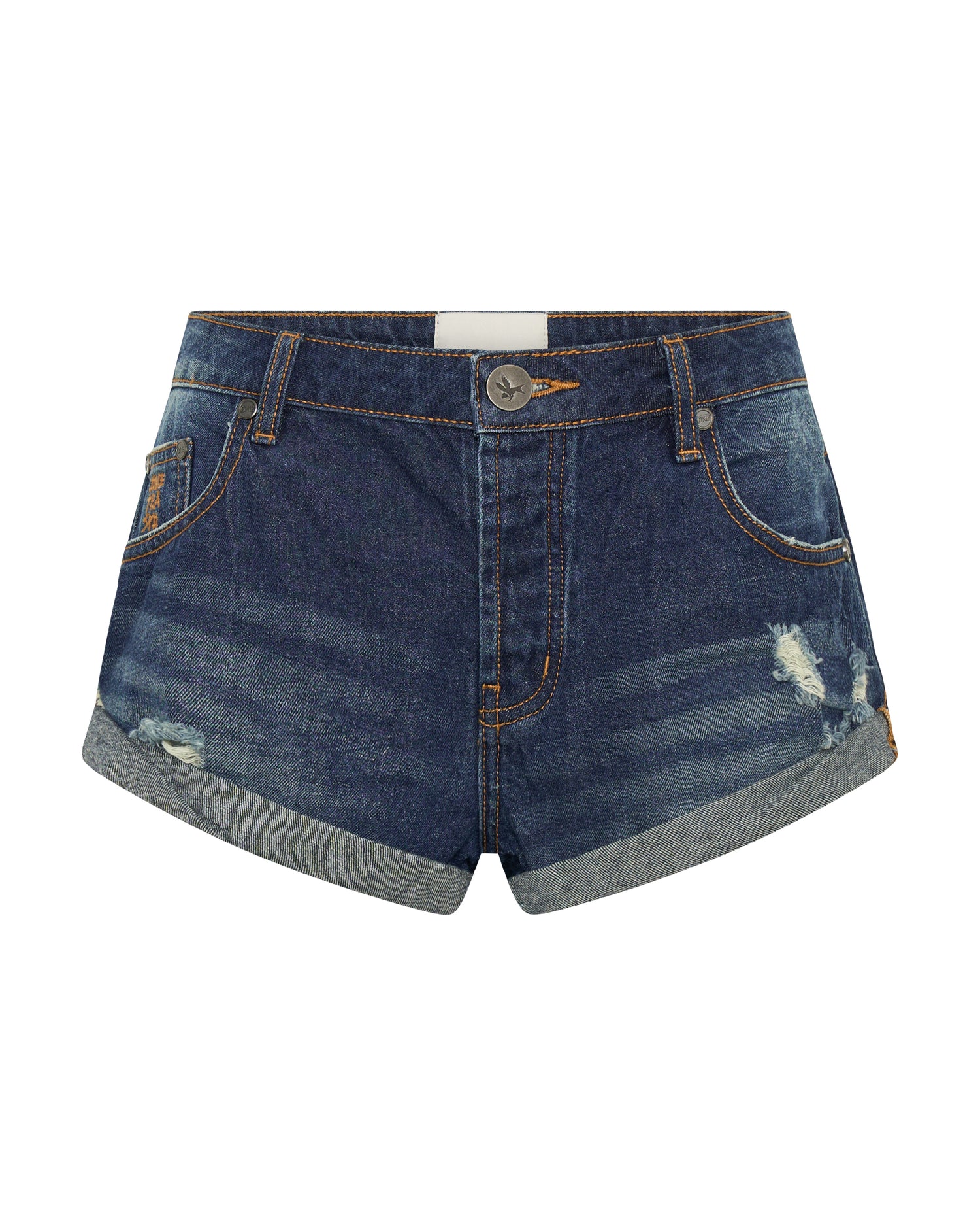 New Arrivals Bandits Low Waist Denim Shorts - Blue Moon