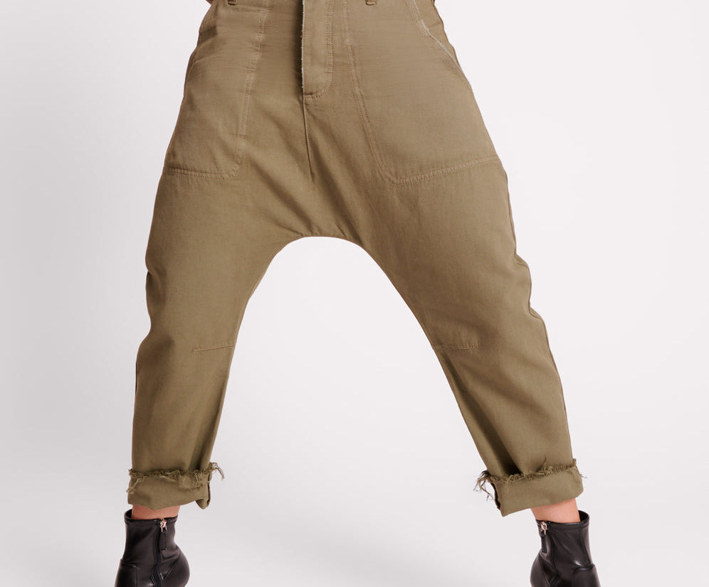 SAFARI SINNERS LOW WAIST TAPERED PANT